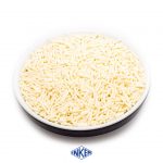 White Vermicelli produced with cacao butter - Size 1,3mm